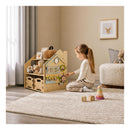 Étagère À Jouets – Blanc & Gris