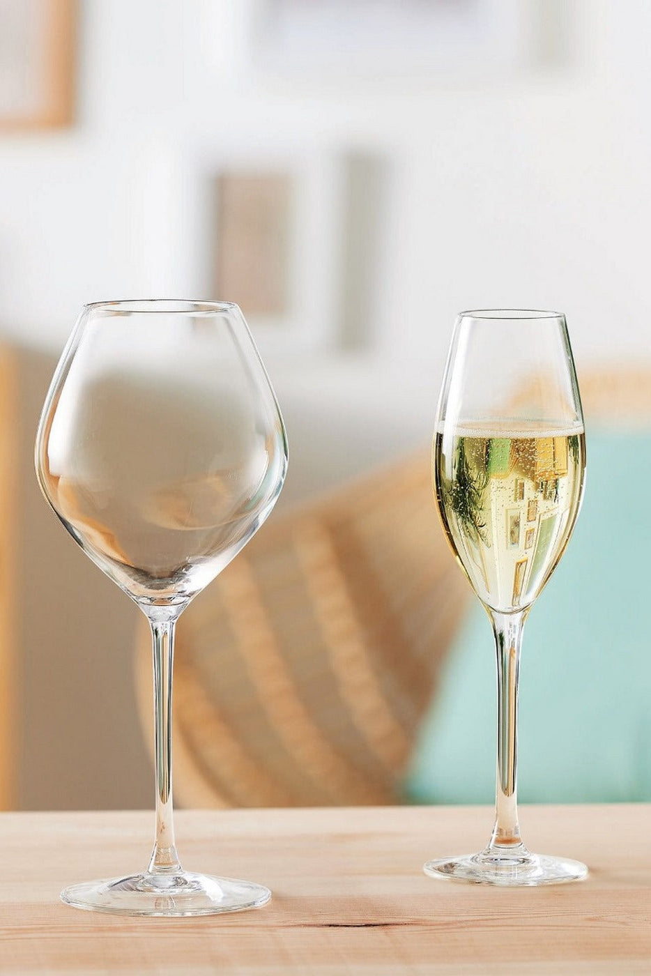 Cheer Up - 12-Piece Set, Stemmed Glasses and Champagne Flutes - 55cl - Chef&Sommelier