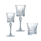 Lady Diamond - Ensemble De Verres, 24 Pièces - Cristal D'Arques