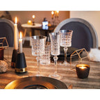Lady Diamond - Ensemble De Verres, 24 Pièces - Cristal D'Arques