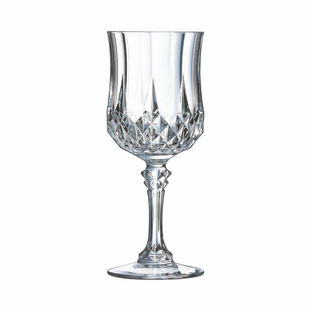 Longchamp - Ensemble 24 Pièces, Verres À Pied, Flutes Et Verres À Eau - Cristal D'Arques