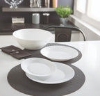 Harena - Service De Table 19 Pièces - Opale Extra Résistant - Blanc - Luminarc