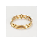“Trinity” Ring 375/1000 Yellow Gold
