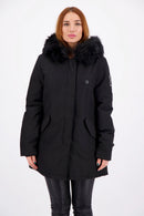 Parka Chauffante Black Megeve Heat - Noir - Homme