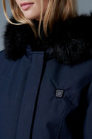 Parka Chauffante Black Megeve Heat - Navy - Homme