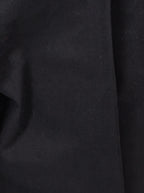 Gabriel Trousers in Black Cotton