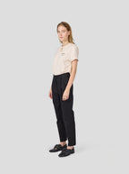 Gabriel Trousers in Black Cotton
