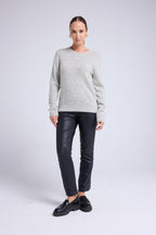 Maglione Girocollo Bubble Cashmere Blair - Grigio Chiaro