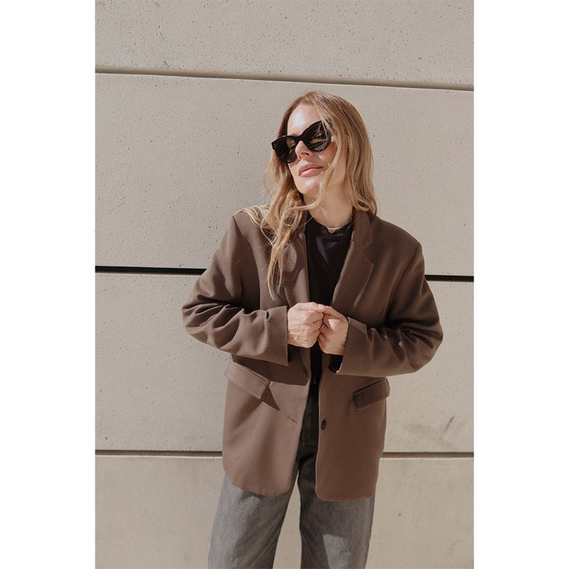 Seven August - Blazer Jacob - Cacao