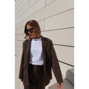 Seven August - Blazer Jacob - Cacao