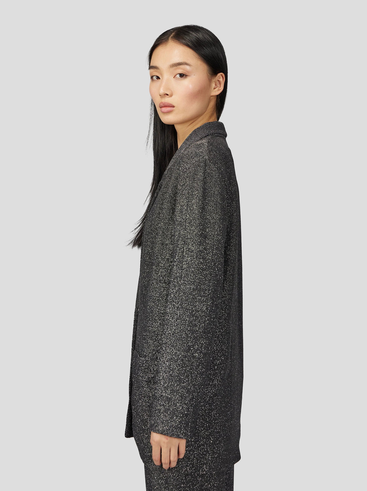 Blazer Sonny Crockett En Tricot Argent Constellation