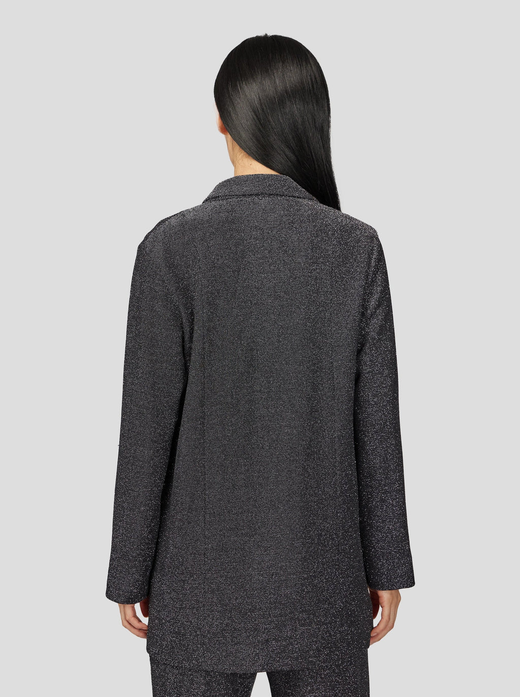 Blazer Sonny Crockett En Tricot Argent Constellation