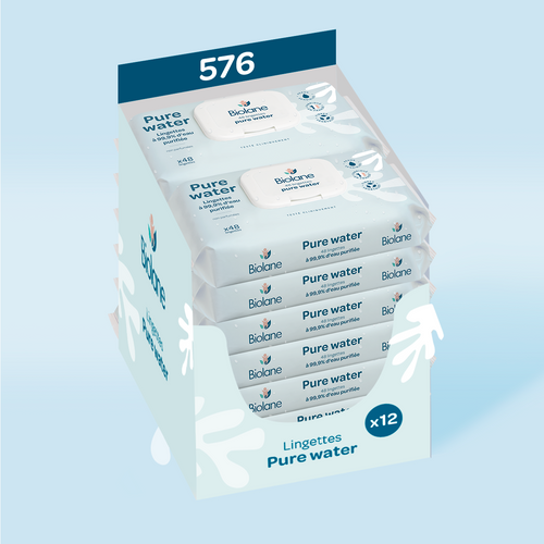Batch 12X Pure Water Wipes