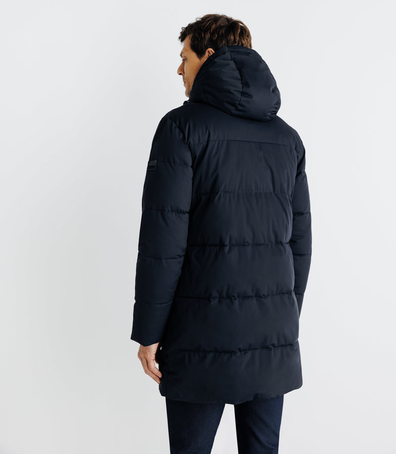 Parka longue marine - IZAC