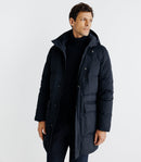 Parka longue marine - IZAC