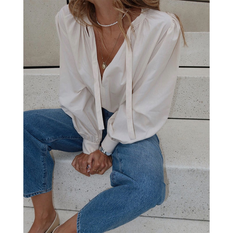 Seven August - Blouse Alvara - Neutral