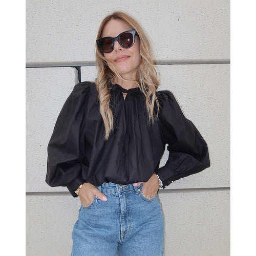Seven August - Blusa Alvara - Negro