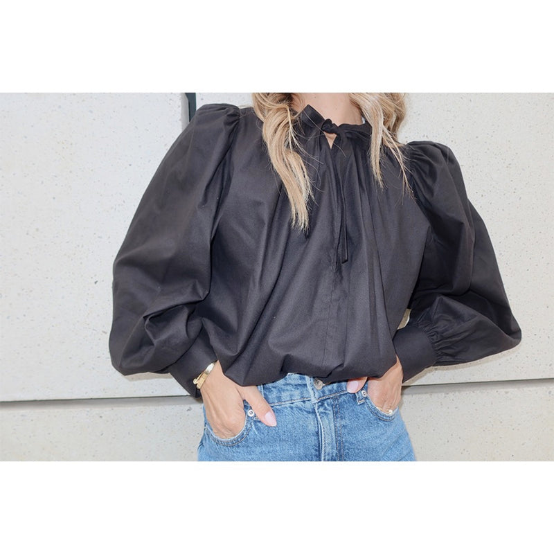 Seven August - Blouse Alvara - Noir
