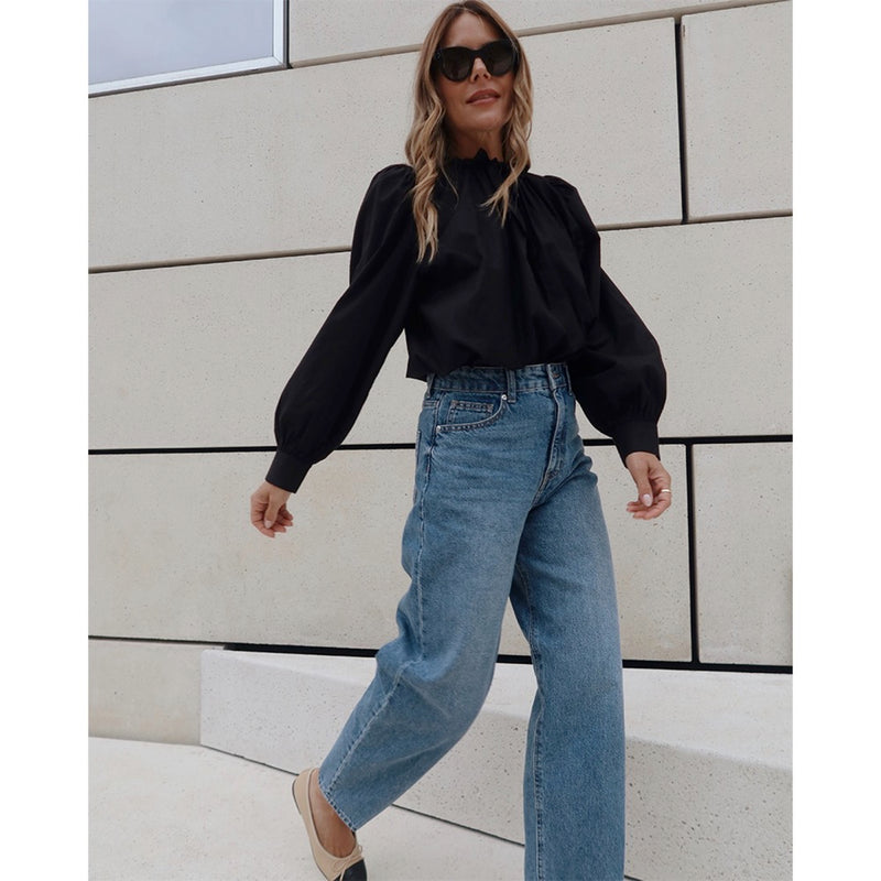 Seven August - Blouse Alvara - Noir