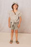 Blusa Vichy Verde Coco