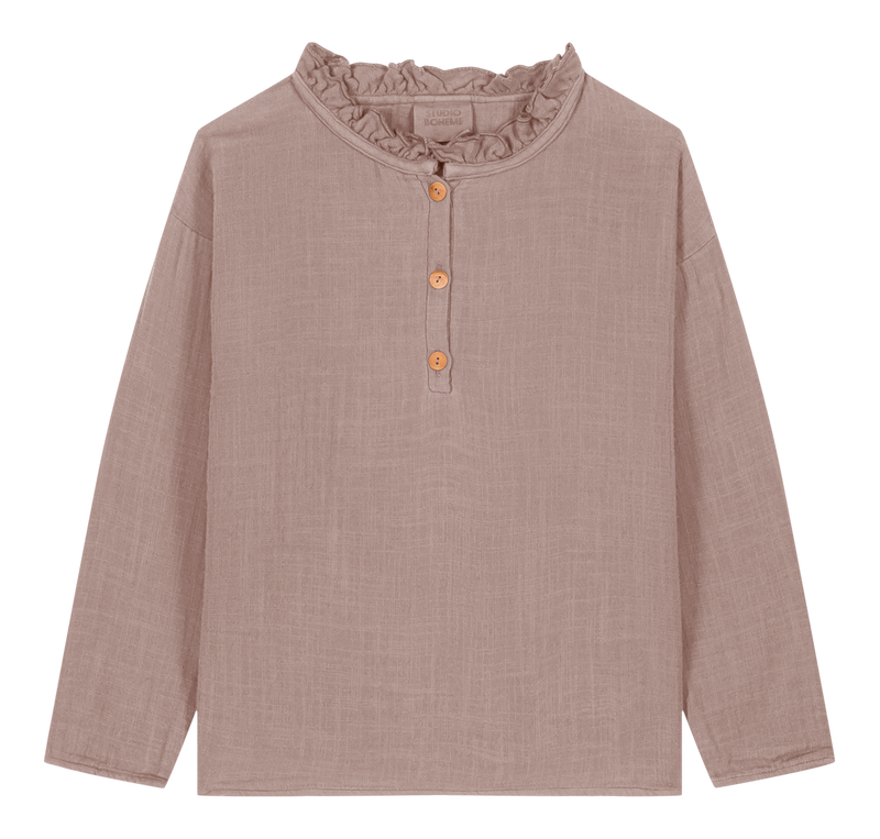 Blusa Olympe Malva Pálido