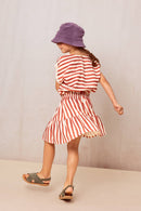 Blusa Praslin Rayas Rojas