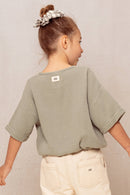 Blouse Thelme Vert De Gris