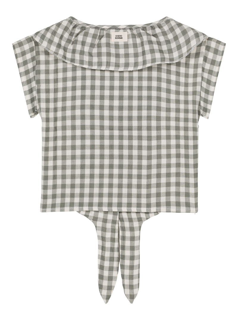 Blusa Vichy Verde Coco