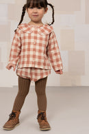 Coco Gingham Blouse Pink