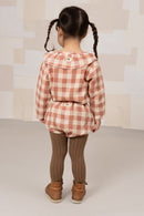 Coco Gingham Blouse Pink