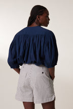 Blusa Corsoain - Black Iris