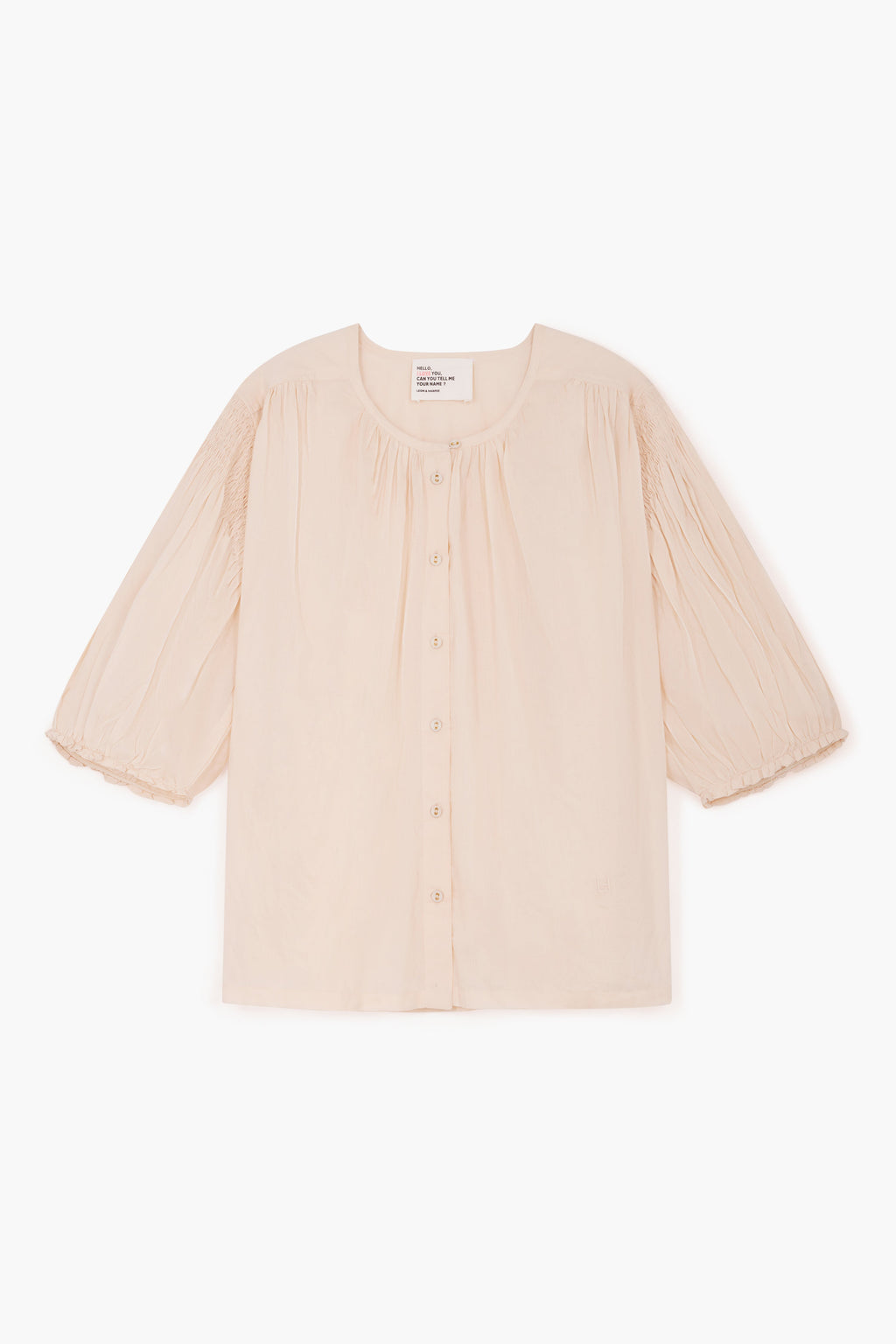Blusa Corsoain - Crudo