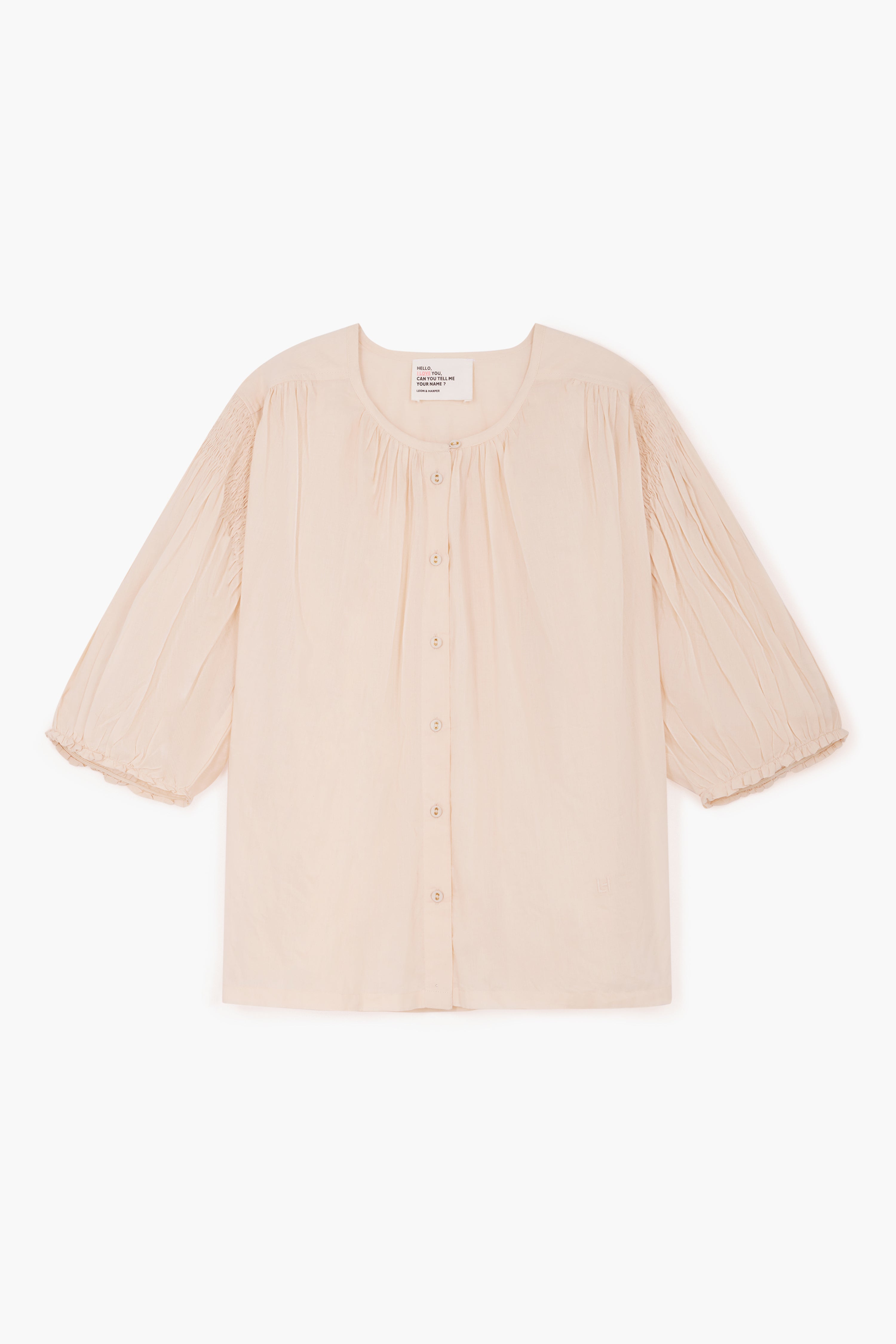 Blusa Corsoain - Crudo