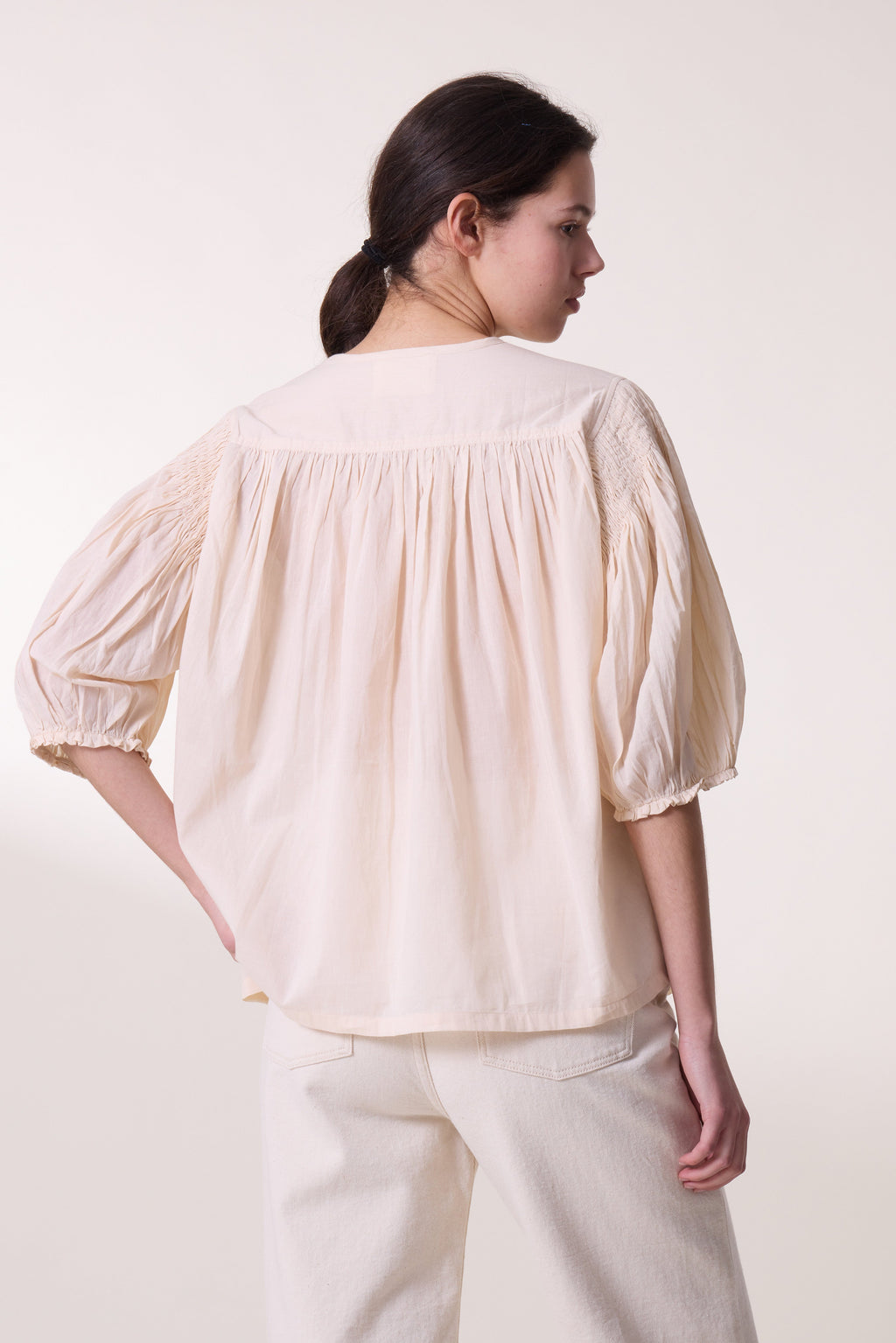 Blusa Corsoain - Crudo