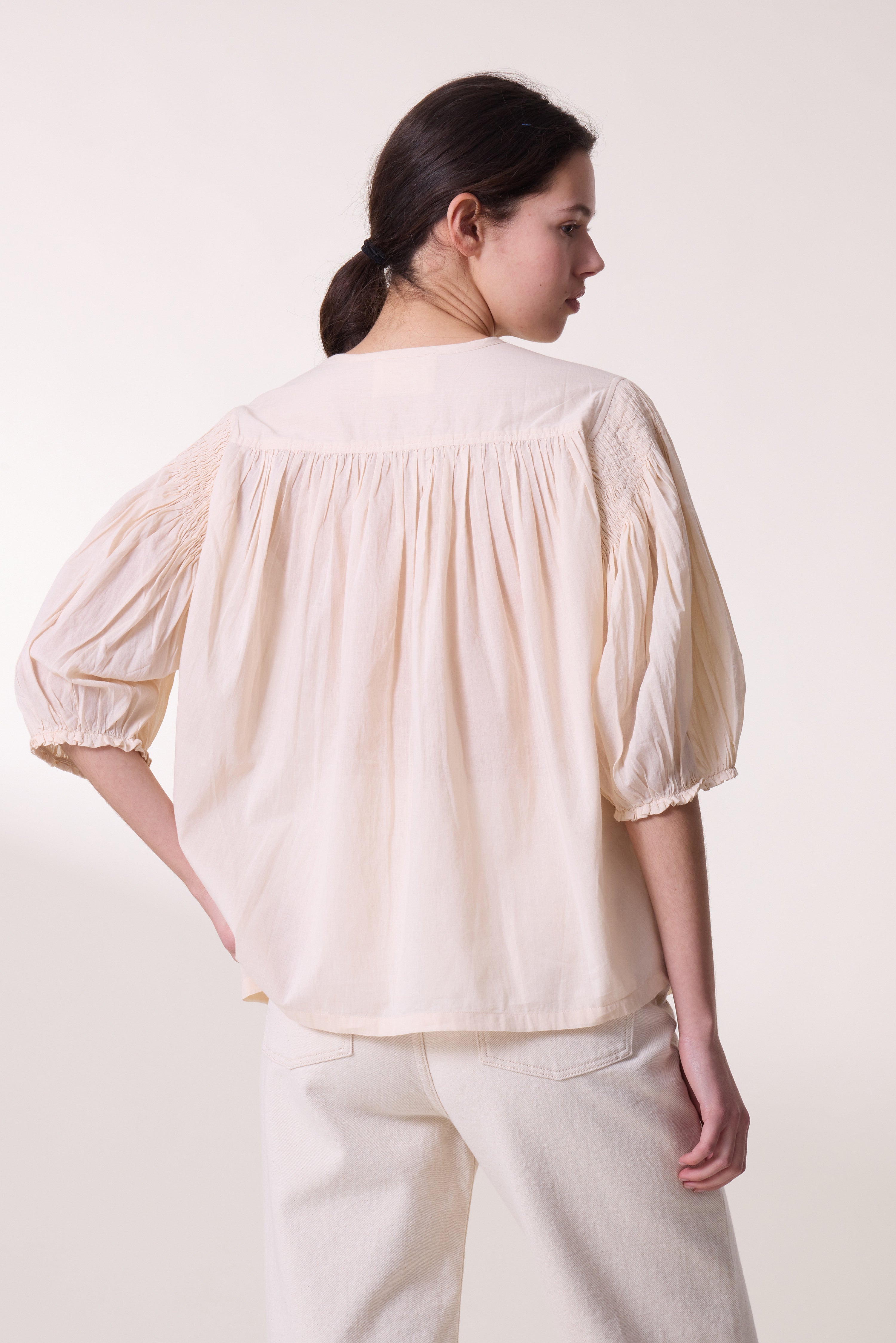 Blusa Corsoain - Crudo