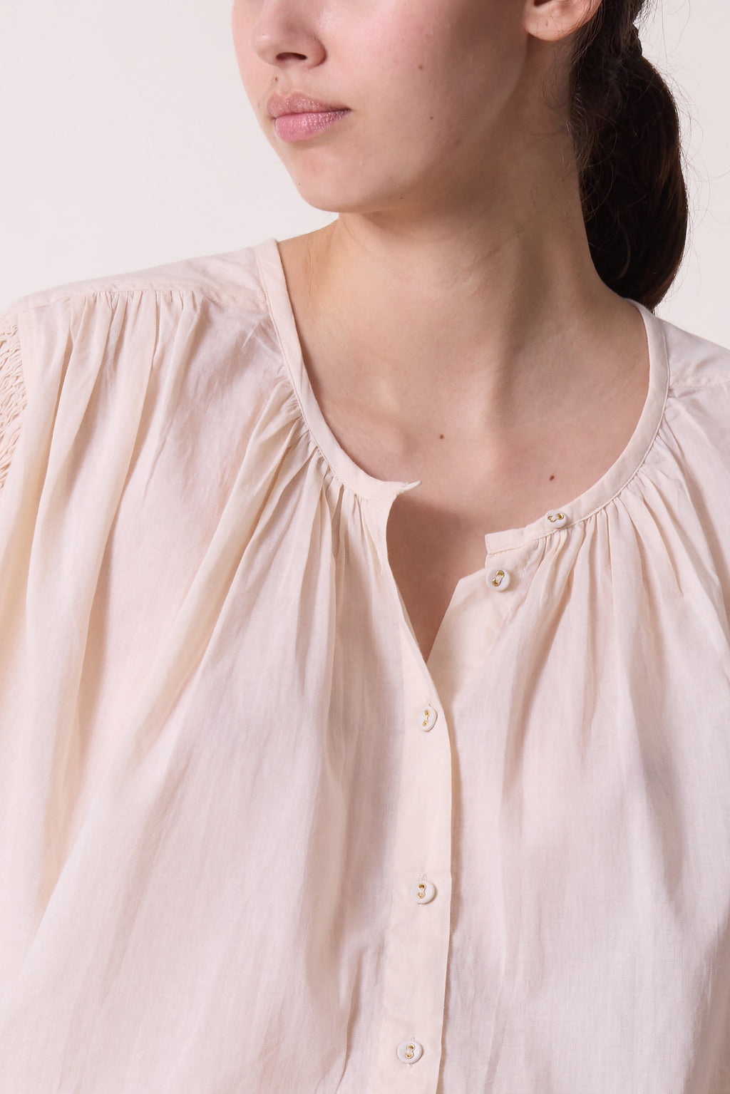 Blusa Corsoain - Crudo