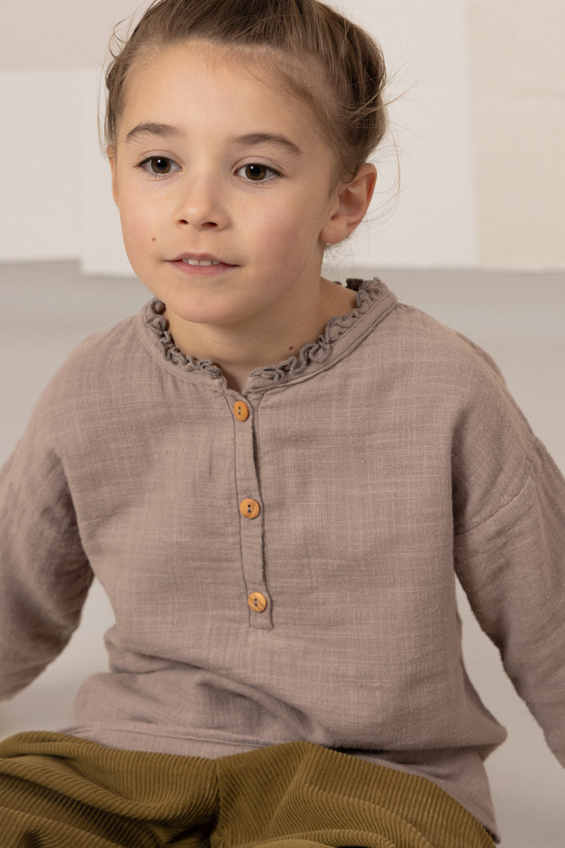 Blusa Olympe Malva Pálido