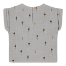 Blusa Praslin Azul Gris Hielo