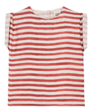 Blusa Praslin Rayas Rojas