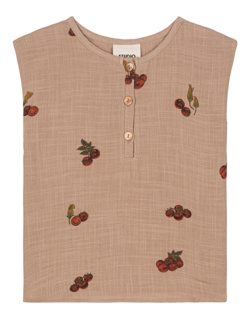 Blusa Turrón De Tomate Romano