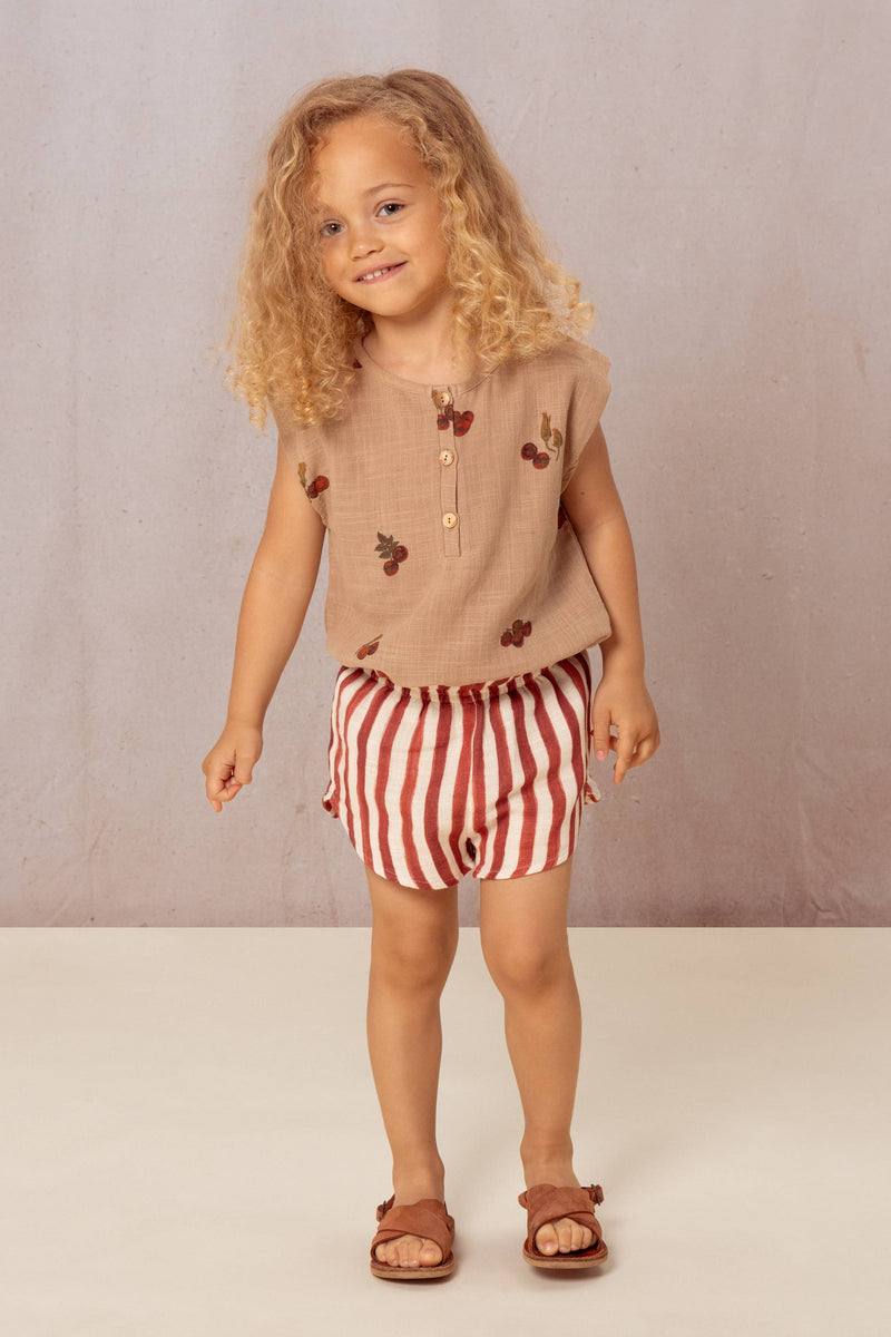 Blusa Turrón De Tomate Romano