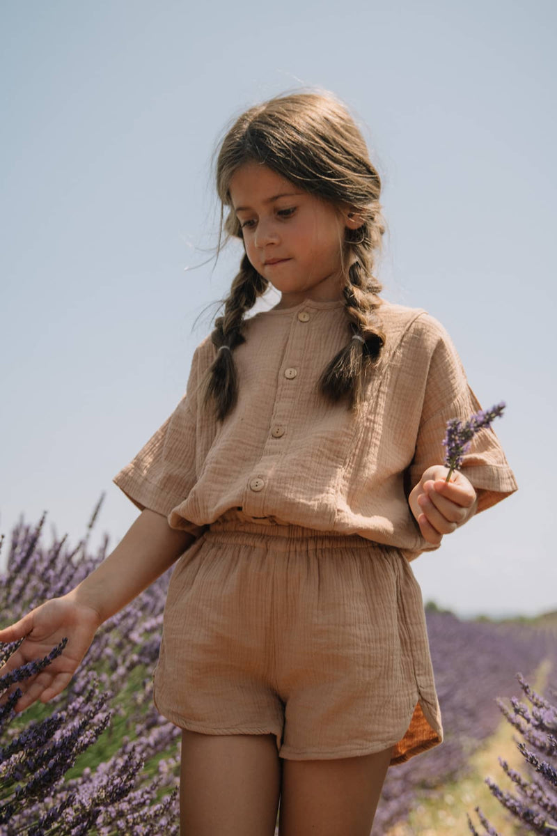 Blusa Thelme Praliné