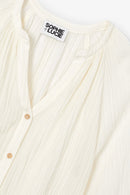 Blouse Molli Froissé Écru