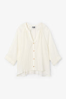 Blouse Molli Froissé Écru