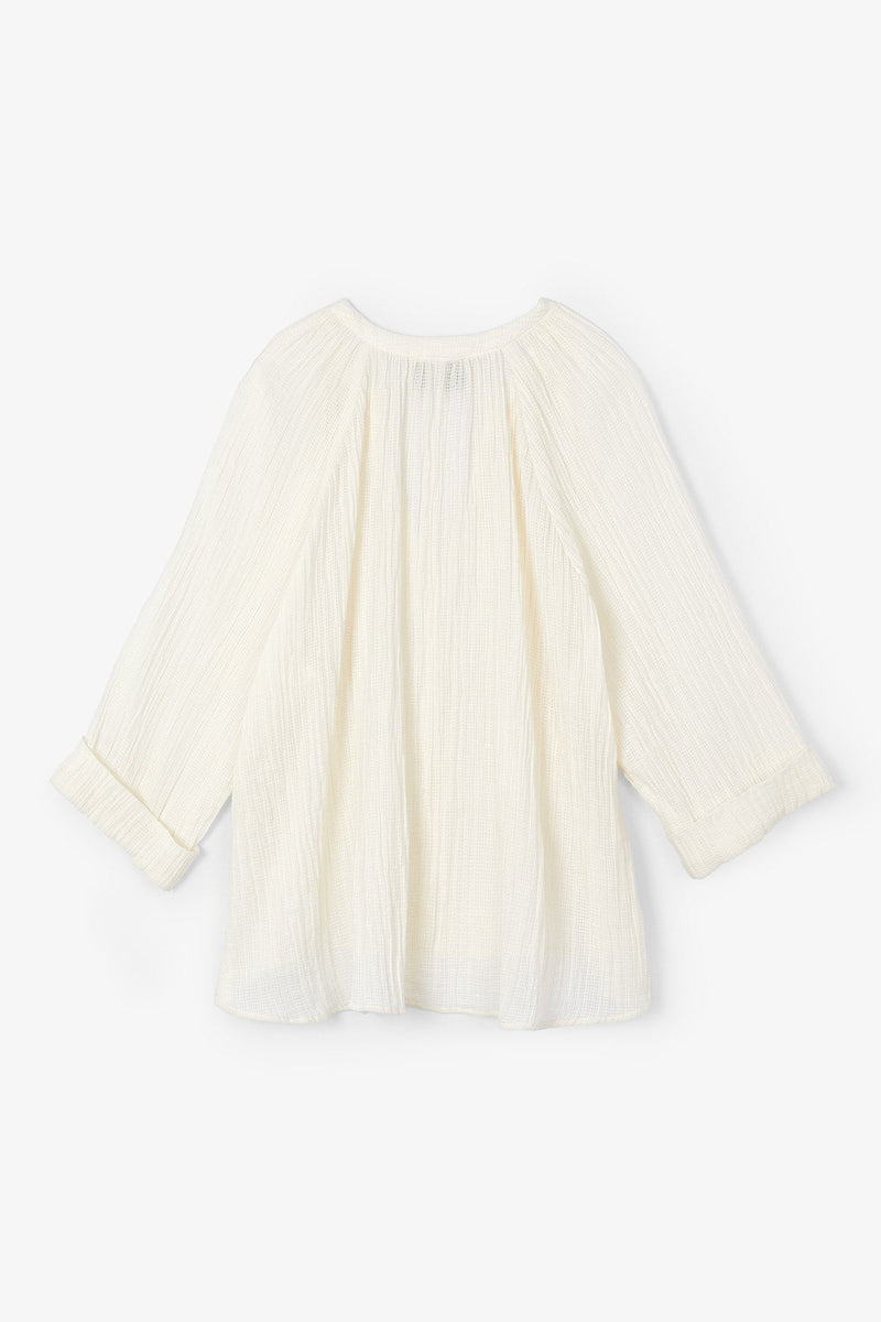 Blouse Molli Froissé Écru