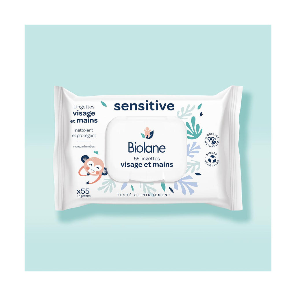 Sensitive Face & Hand Wipes