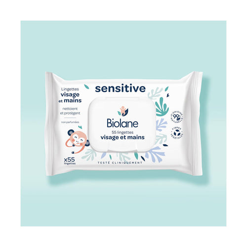 Lingettes Visage Et Mains Sensitive