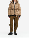 Quilted Parka - Espresso - Women