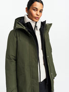 Parka imbottito da esterno - Avocado - Donna