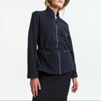 Giacca in pile con zip integrale - Empire - Donna